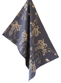 Franz - Dark Night - Linen Fabric