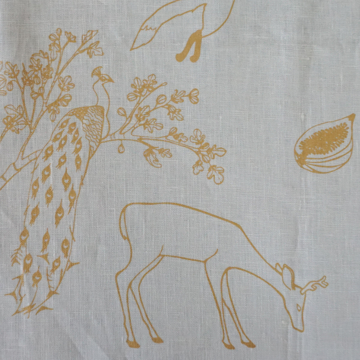 Franz - Morning Light - Linen Fabric