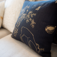 Franz - Dark NIght - 13" Linen Pillow