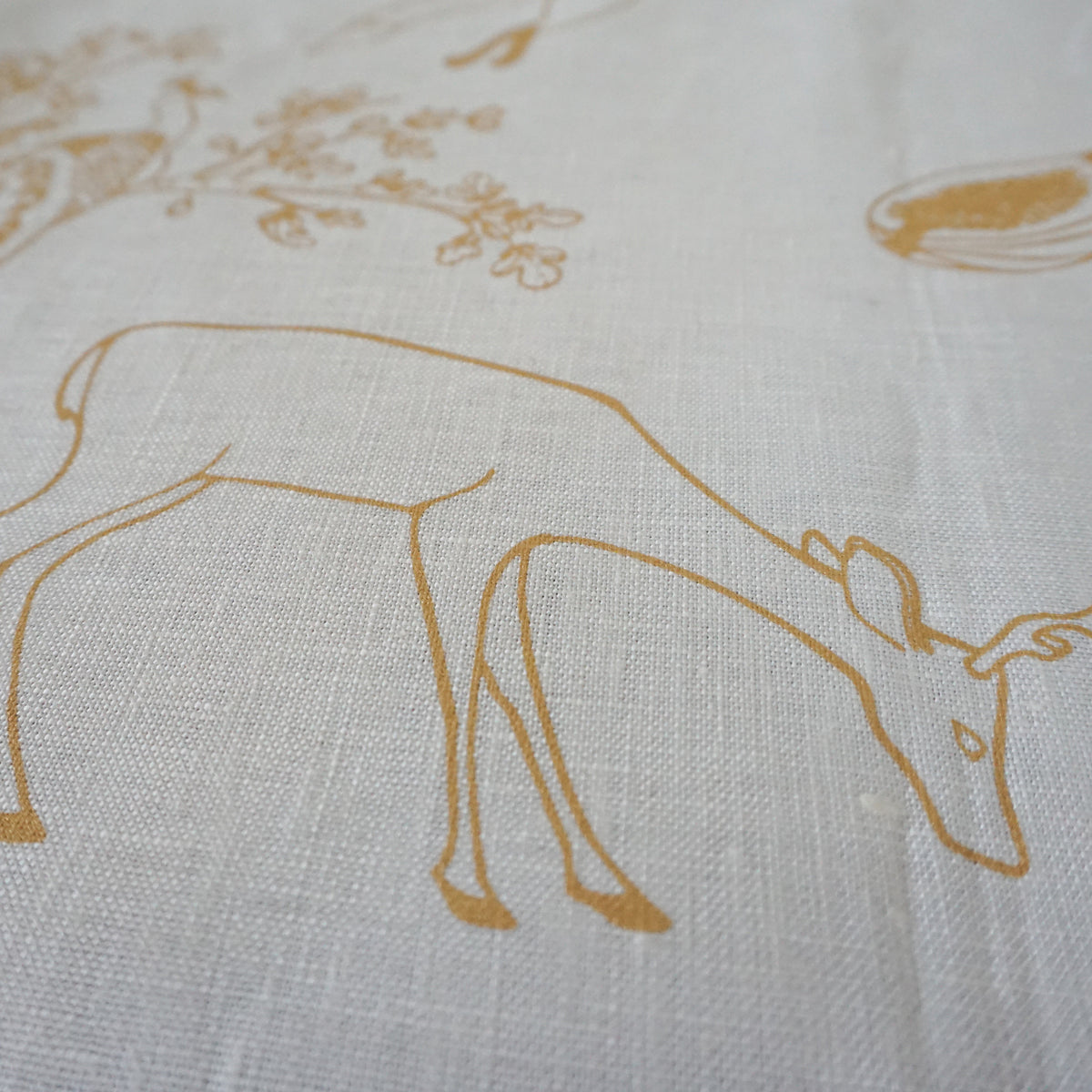 Franz - Morning Light - Linen Fabric