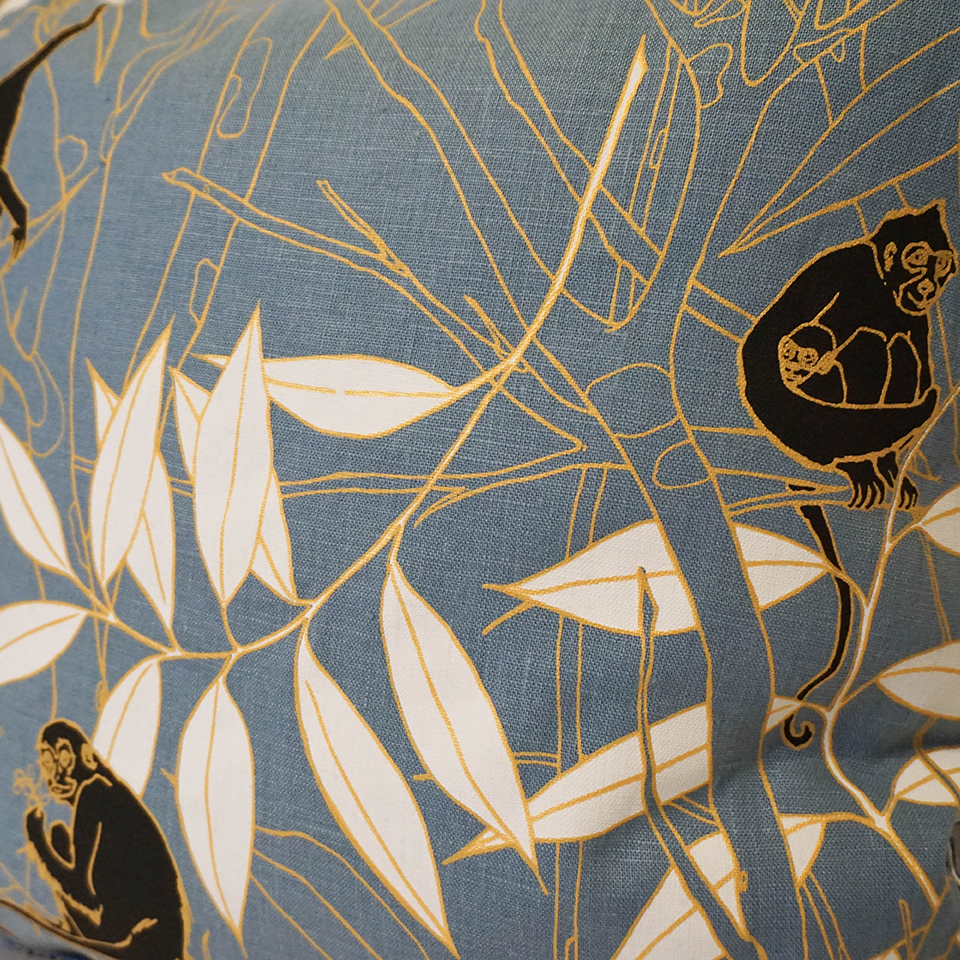 Monkeys Before Dawn - 18" Pillow