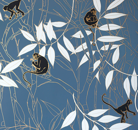 Spider Monkey - Monkeys Before Dawn - Wallpaper