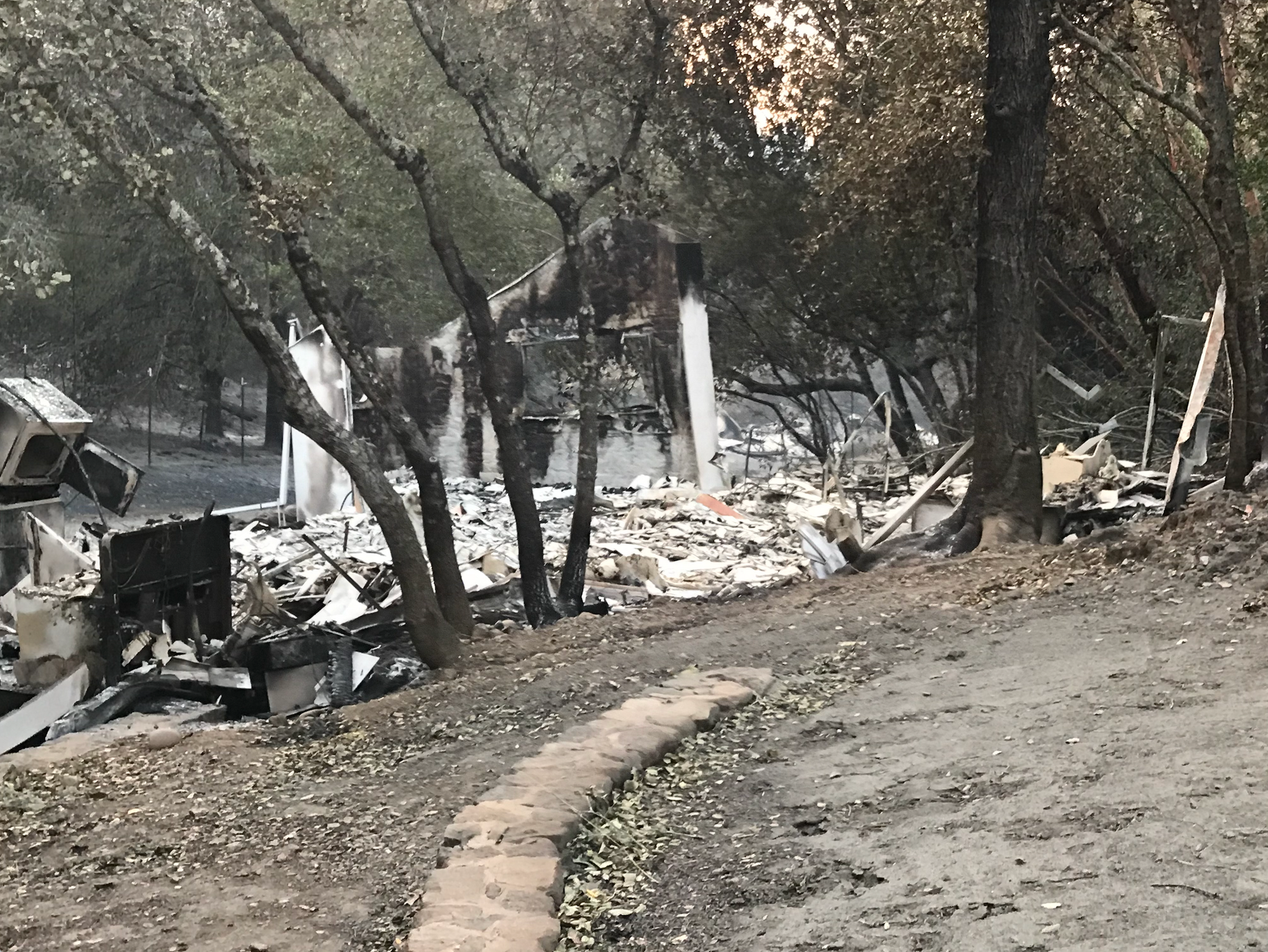 Franz Valley and the California Fires #patternswithpurpose