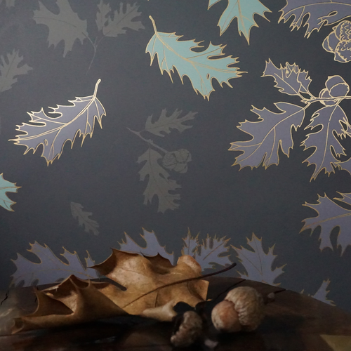 Natural Elements Inspire This Wallpaper