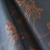 Franz - Evening Haze - Linen Fabric
